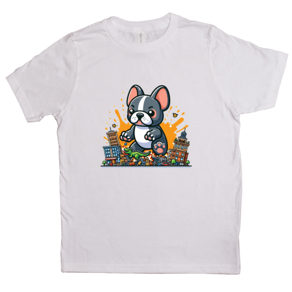 Frenchiezilla Graphic T (Youth) - Image 7