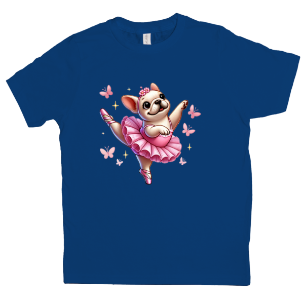 Von Frenchie Ballerina Graphic T (Youth) - Image 6