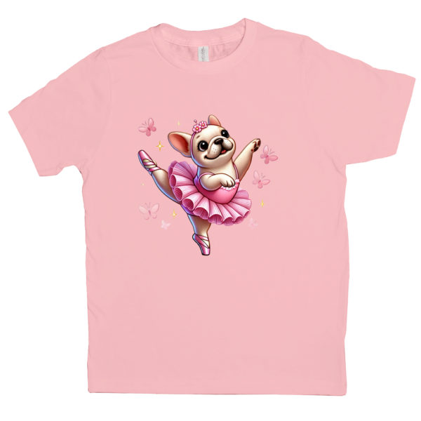 Von Frenchie Ballerina Graphic T (Youth) - Image 3