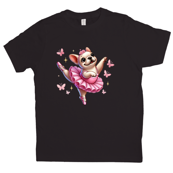 Von Frenchie Ballerina Graphic T (Youth)