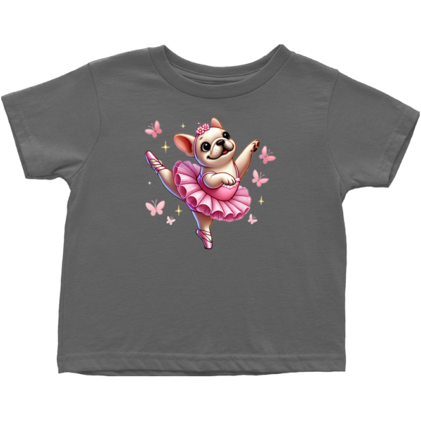 Von Frenchie Ballerina Graphic T (Toddler) - Image 2