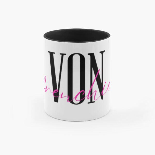 Von Frenchie Wordmark Accent Mug