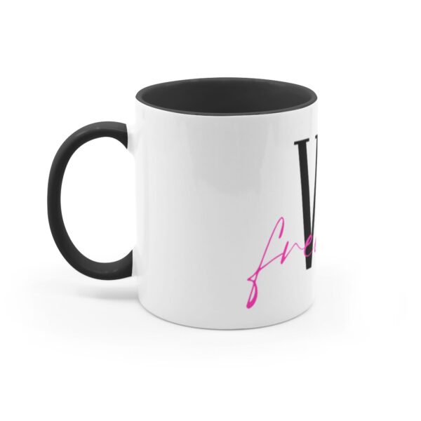 Von Frenchie Wordmark Accent Mug - Image 5