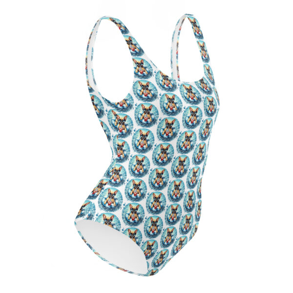 Frenchie Pool Days One-Piece Swimsuit - Image 2