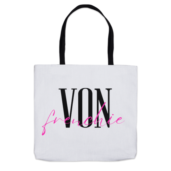 Von Frenchie Wordmark Tote Bag - Image 5