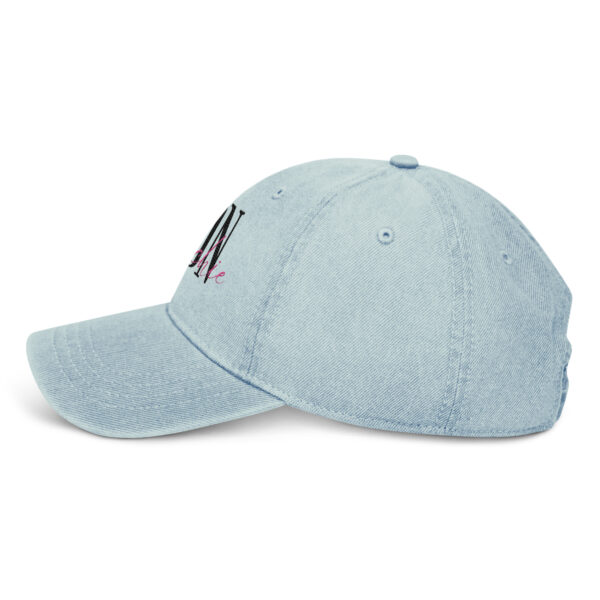 Von Frenchie Wordmark Denim Dad Hat - Image 3