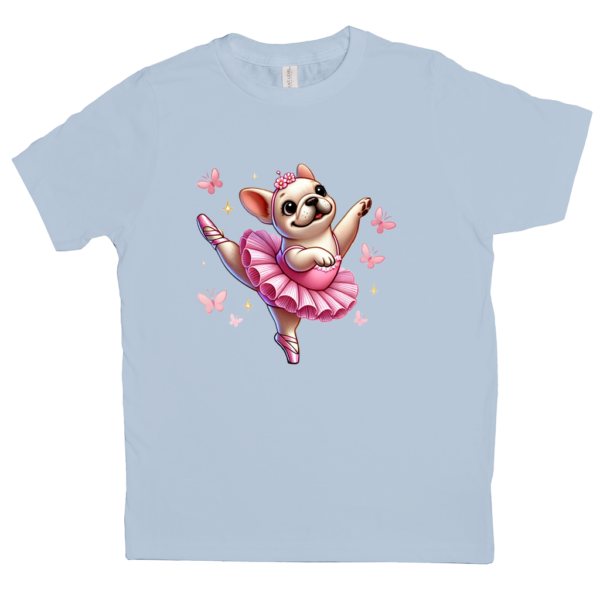 Von Frenchie Ballerina Graphic T (Youth) - Image 2