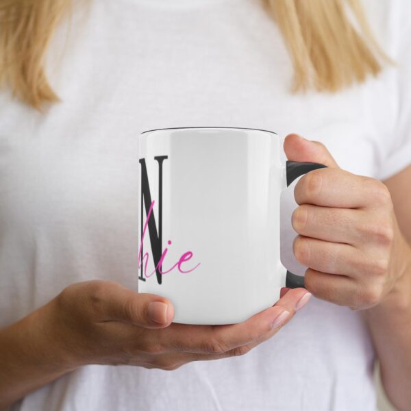 Von Frenchie Wordmark Accent Mug - Image 3