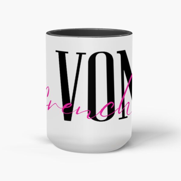 Von Frenchie Wordmark Accent Mug - Image 13