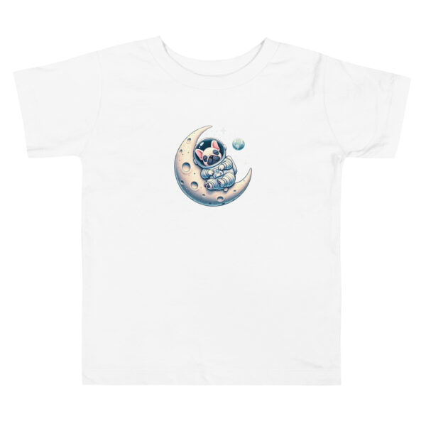 Frenchie Moon Nap Graphic T (Toddler) - Image 3