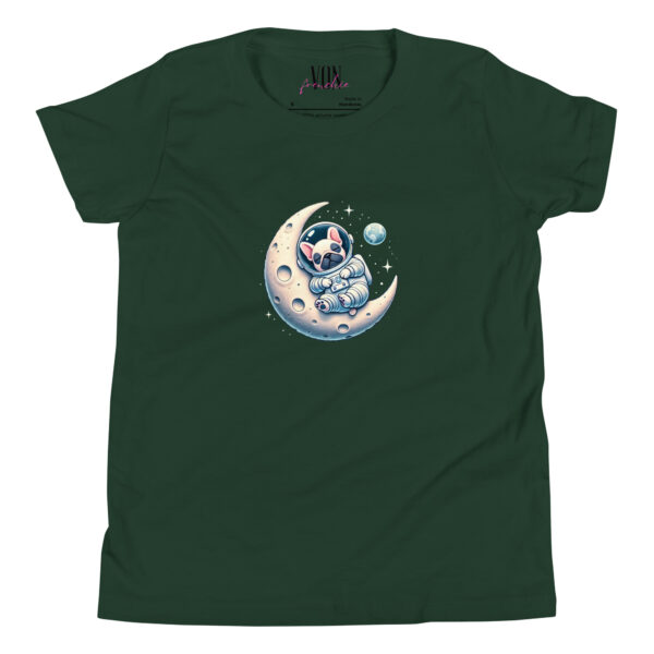 Frenchie Moon Nap Graphic T (Youth) - Image 3