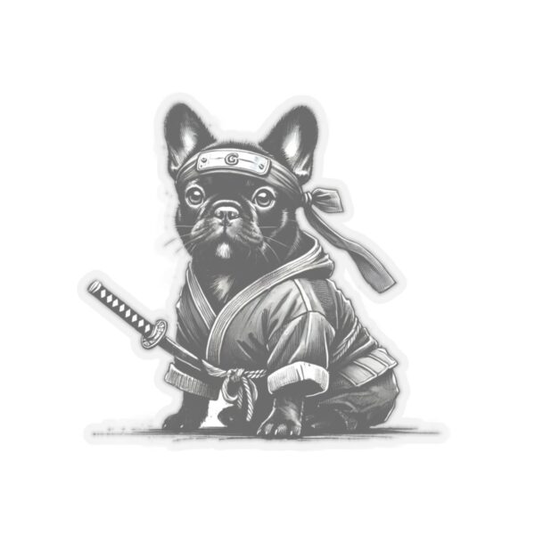 Von Frenchie Ninja Sticker - Image 19