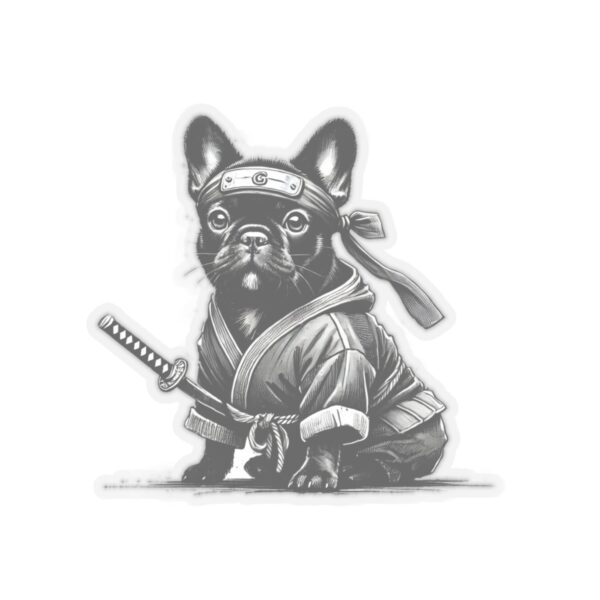 Von Frenchie Ninja Sticker - Image 13