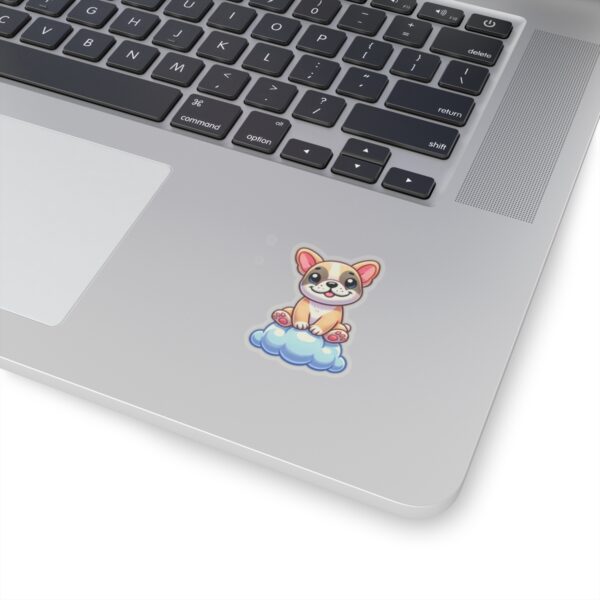 Frenchie Cloud Sticker - Image 2