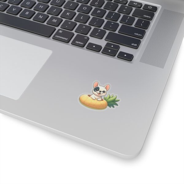 Frenchie Pineapple Floatie Sticker - Image 4