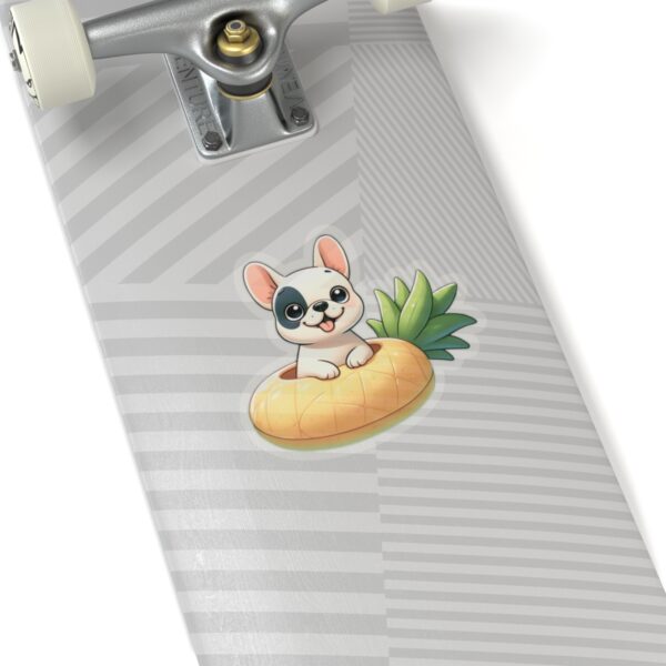 Frenchie Pineapple Floatie Sticker - Image 19