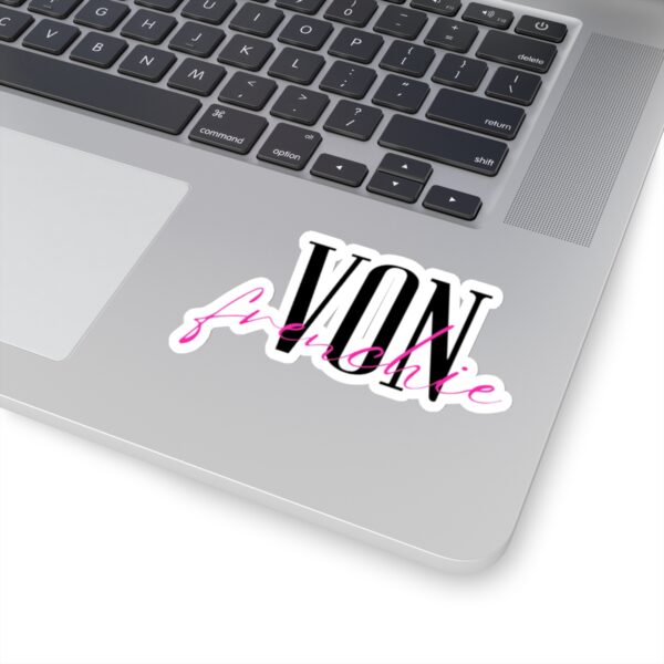 Von Frenchie Wordmark Sticker - Image 19