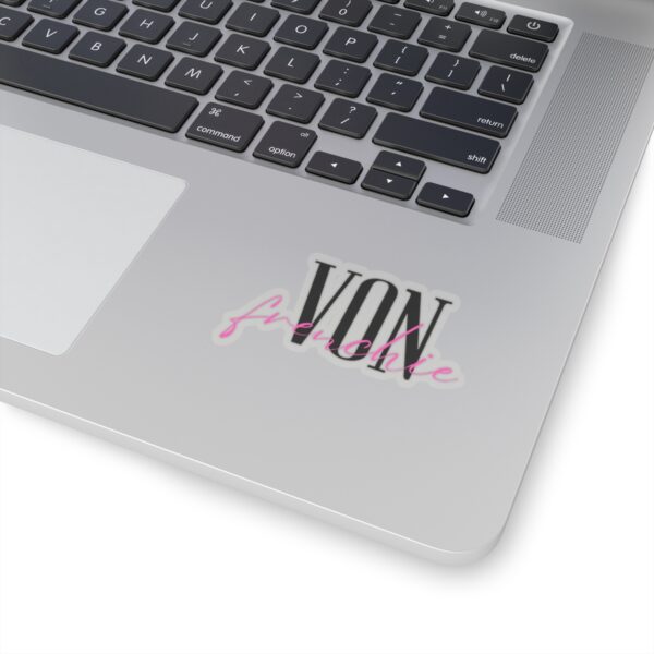 Von Frenchie Wordmark Sticker - Image 10