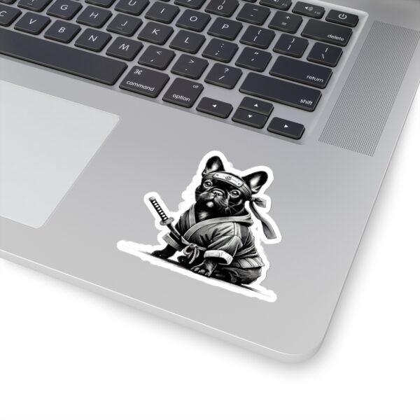 Von Frenchie Ninja Sticker - Image 11