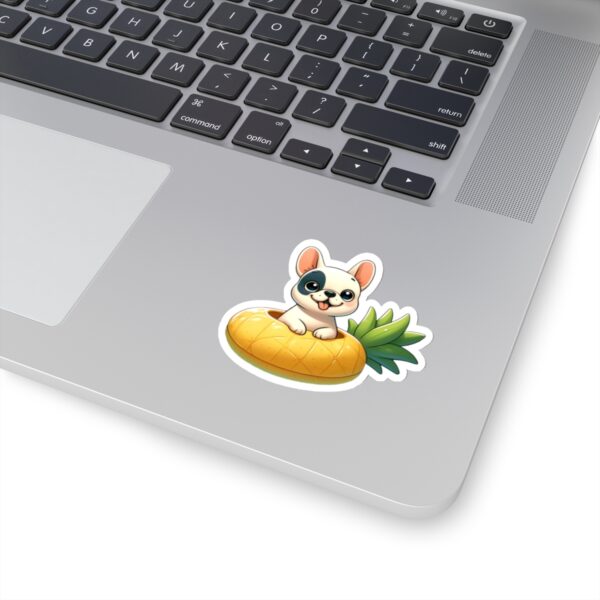 Frenchie Pineapple Floatie Sticker - Image 10