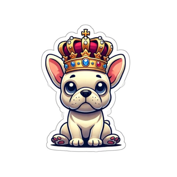 Frenchie King Sticker - Image 16