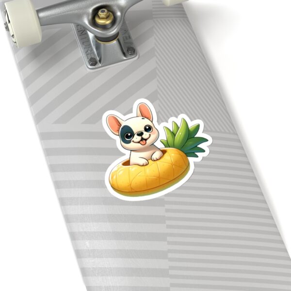 Frenchie Pineapple Floatie Sticker - Image 22