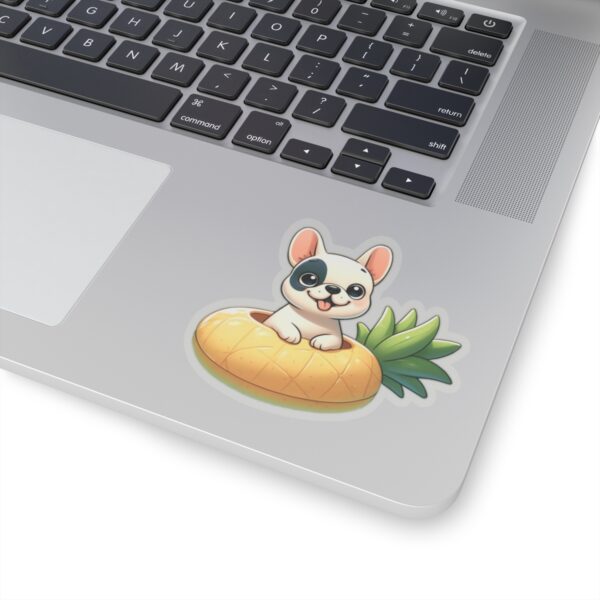 Frenchie Pineapple Floatie Sticker - Image 13