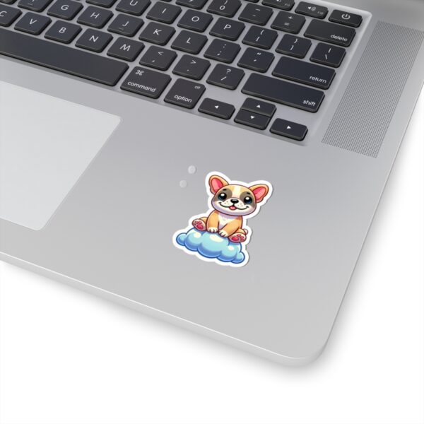 Frenchie Cloud Sticker - Image 5