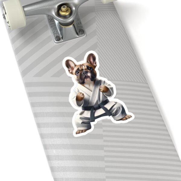 Frenchie Karate Sticker - Image 23