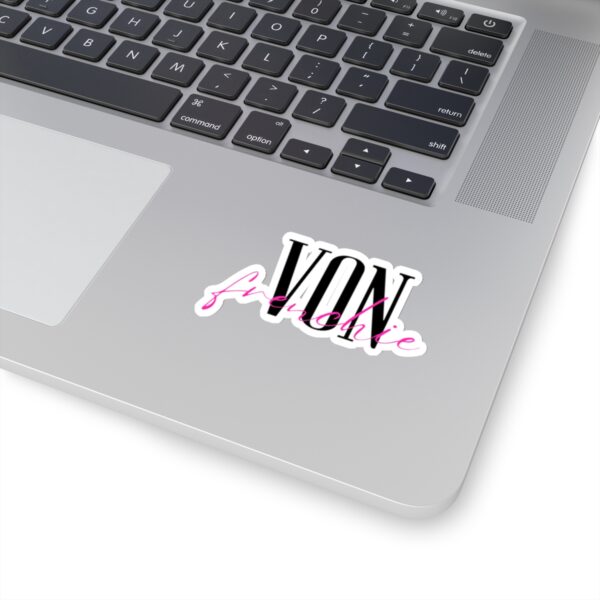 Von Frenchie Wordmark Sticker - Image 13