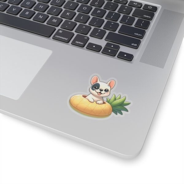 Frenchie Pineapple Floatie Sticker - Image 7