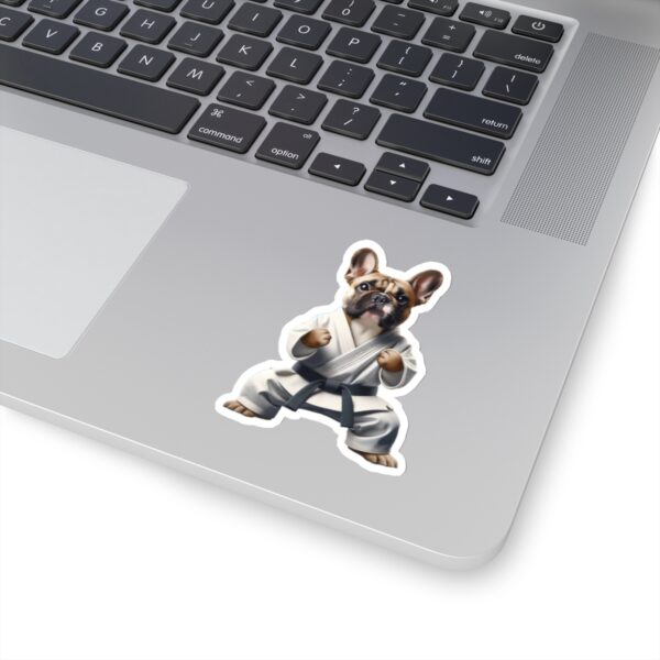 Frenchie Karate Sticker - Image 11