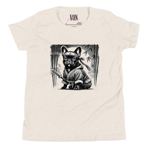 Von Frenchie Ninja Graphic T (Youth) - Image 3