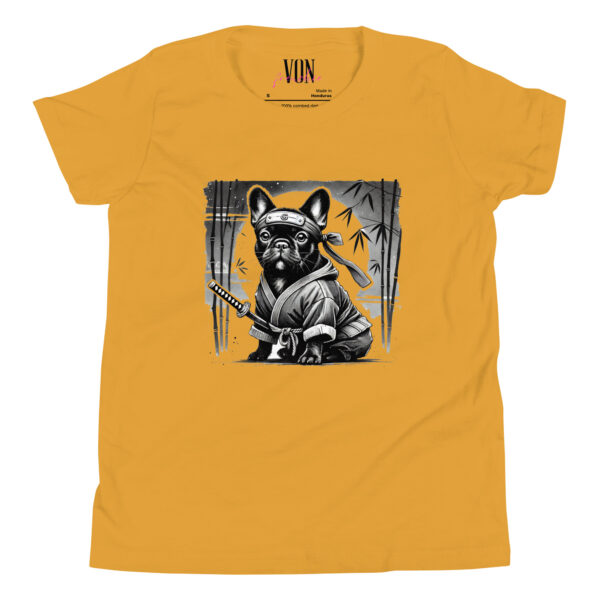 Von Frenchie Ninja Graphic T (Youth) - Image 2