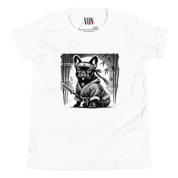 Von Frenchie Ninja Graphic T (Youth) - Image 4