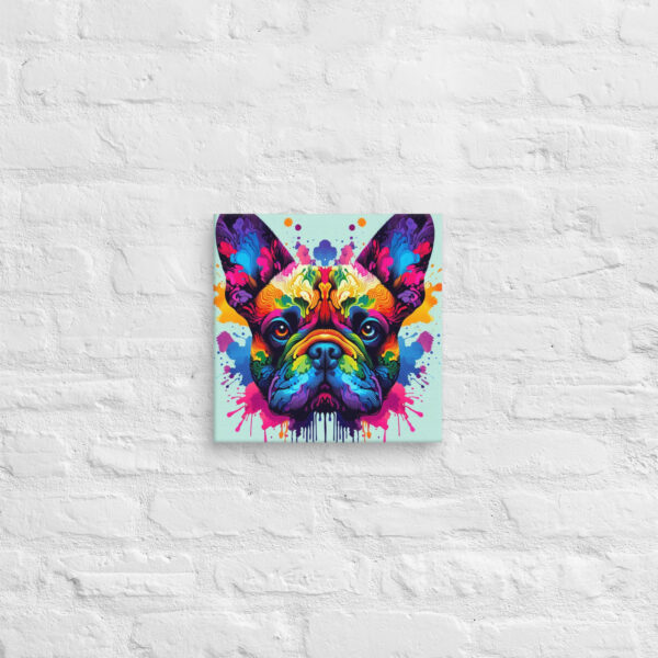 Frenchie Rorschach Canvas - Image 12