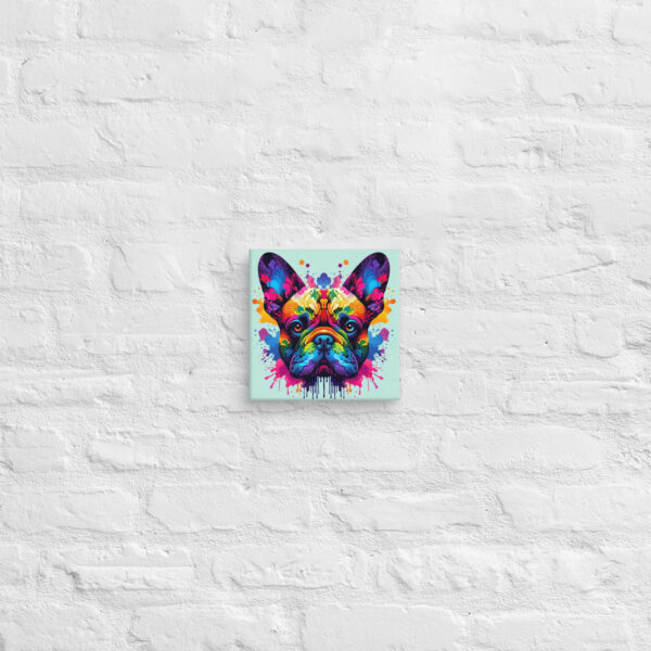 Frenchie Rorschach Canvas - Image 11